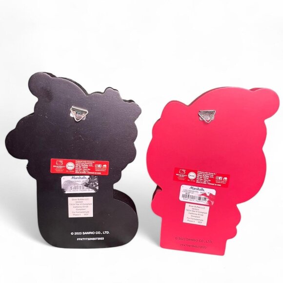 Hello Kitty Christmas Wooden Wall Art/Plaques - Santa & Christmas Stocking - New - Picture 4 of 4